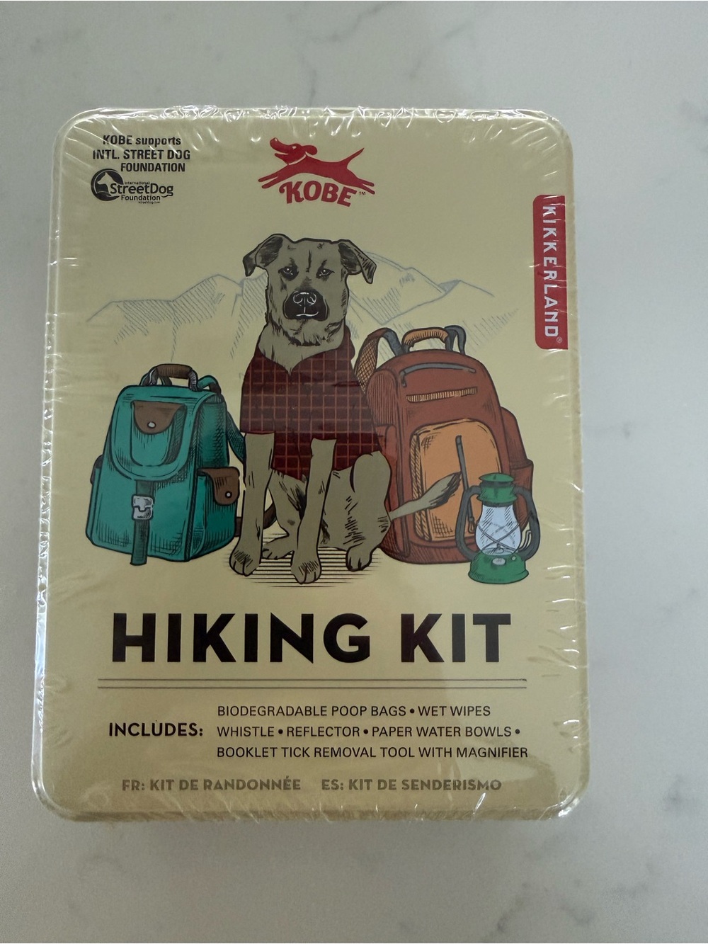 Kikkerland Dog Hiking Kit